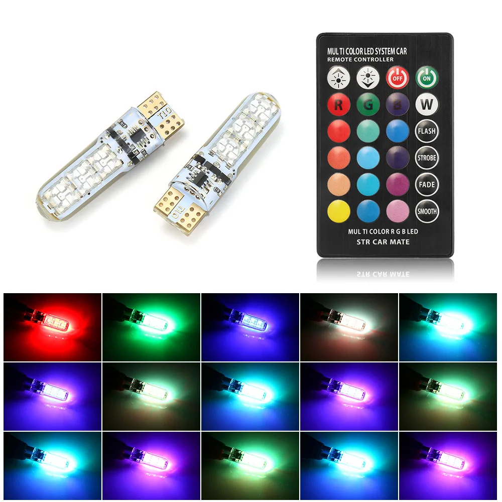 2x t10 led 194 168 w5w 5050 smd rgb автомобильный купольный светильник cunha lampada rgb Светодиодная лампа с пультом дистанционного управления
2x t10 led 194 168 w5w 5050 smd rgb автомобильный купольный светильник cunha lampada rgb Светодиодная лампа с пультом дистанционного управления