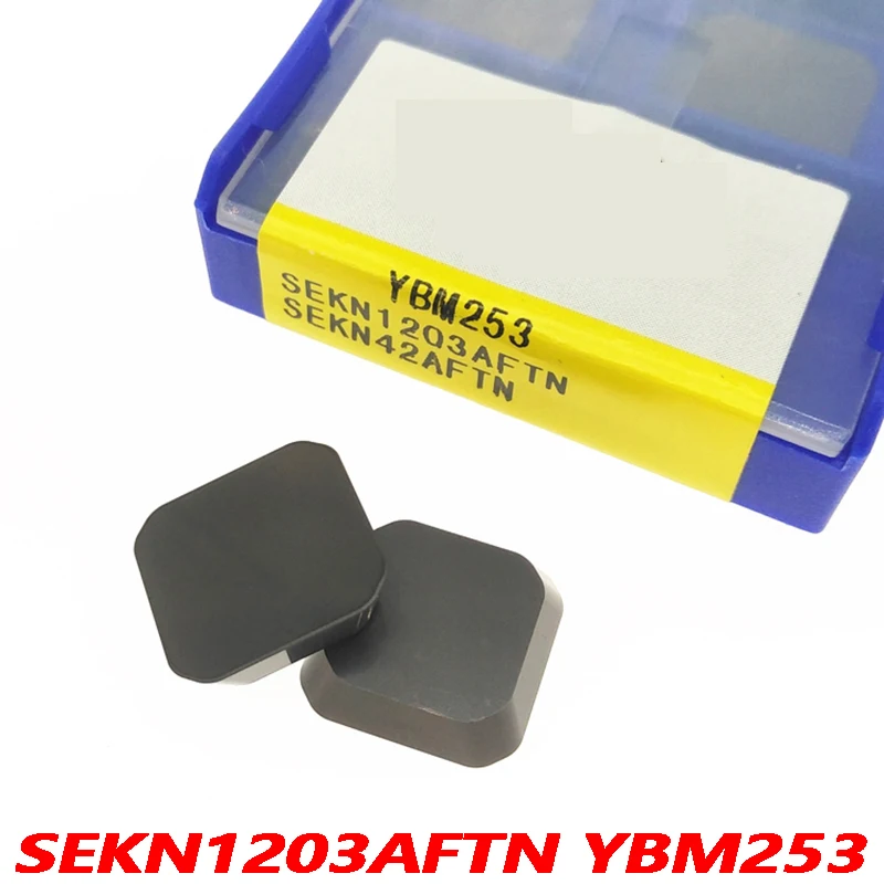 100% Original SEKN SEKN1203AFTN YBM253 10pcs Carbide blade 1203AFTN CNC lathe blade Quality assurance Efficient and durable
100% Original SEKN SEKN1203AFTN YBM253 10pcs Carbide blade 1203AFTN CNC lathe blade Quality assurance Efficient and durable