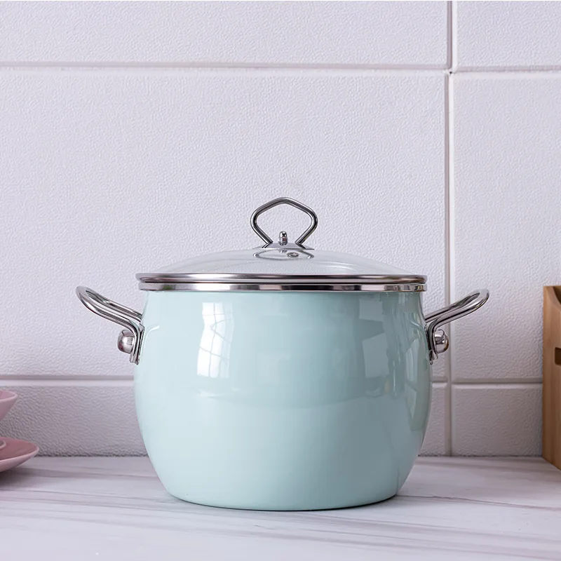 Stock pot household kitchen non-stick pot baby food supplement baby milk pot enamel pot
Stock pot household kitchen non-stick pot baby food supplement baby milk pot enamel pot