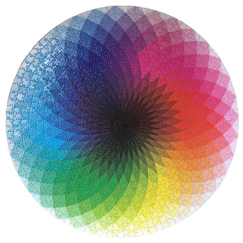 Puzzles 1000 Pcs Round Jigsaw Puzzles Rainbow Palette Intellectual Game For Adults And Kids Puzzle Gift
Puzzles 1000 Pcs Round Jigsaw Puzzles Rainbow Palette Intellectual Game For Adults And Kids Puzzle Gift