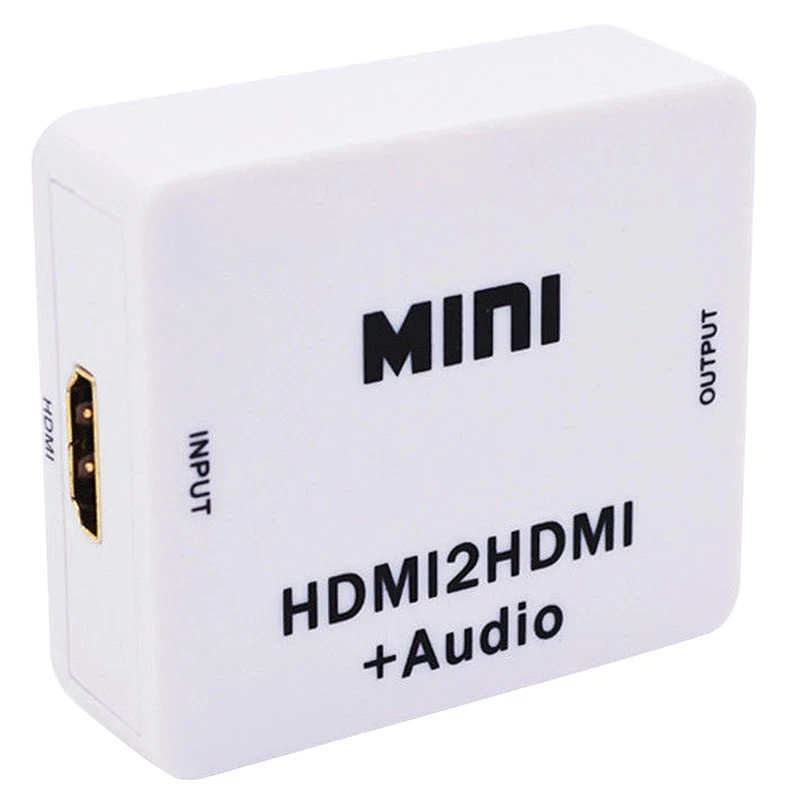 Hot-1080P Hdmi сплиттер hdmi-hdmi цифро-аналоговый 3 5 мм выход аудио Hdmi2Hdmi не нужно