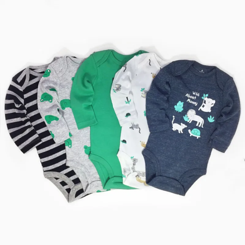 2020 Winter 5Pcs/Set Newborn Baby Long Sleeve Rompers Cartoon Baby Kids Cotton Jumsuit For Baby Girl Infant Clothes 0-24Months
2020 Winter 5Pcs/Set Newborn Baby Long Sleeve Rompers Cartoon Baby Kids Cotton Jumsuit For Baby Girl Infant Clothes 0-24Months