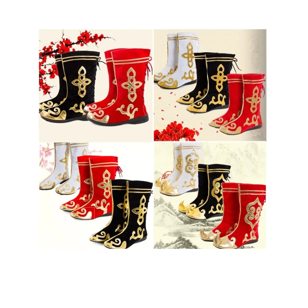 Тканевые ботинки трех цветов и двух типов для танцев, выступлений и т. Д.
Тканевые ботинки трех цветов и двух типов для танцев, выступлений и т. Д.