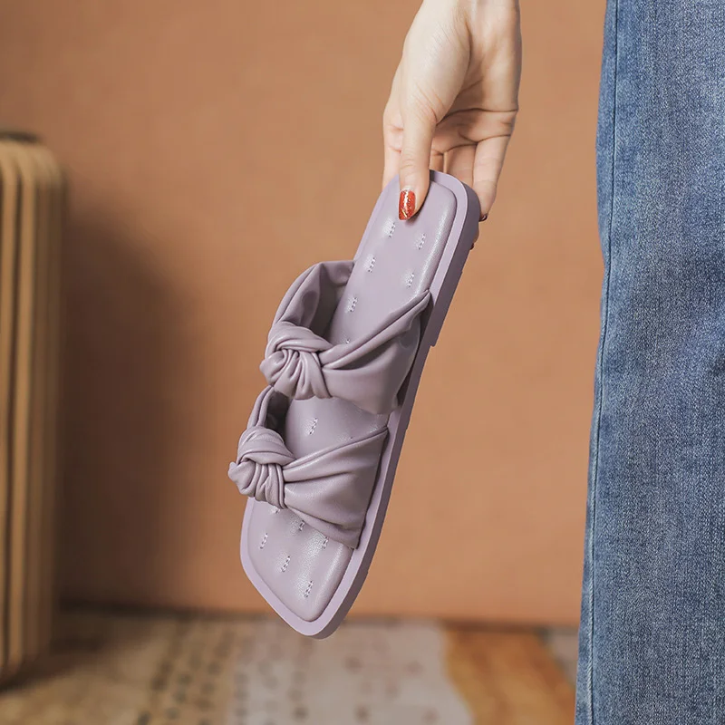 Women Air Cushion Bottom Slipper Modern Flat Square Head Female Sandal Summer Non Slip Casual Ladies Slides 2021 Platform
Women Air Cushion Bottom Slipper Modern Flat Square Head Female Sandal Summer Non Slip Casual Ladies Slides 2021 Platform