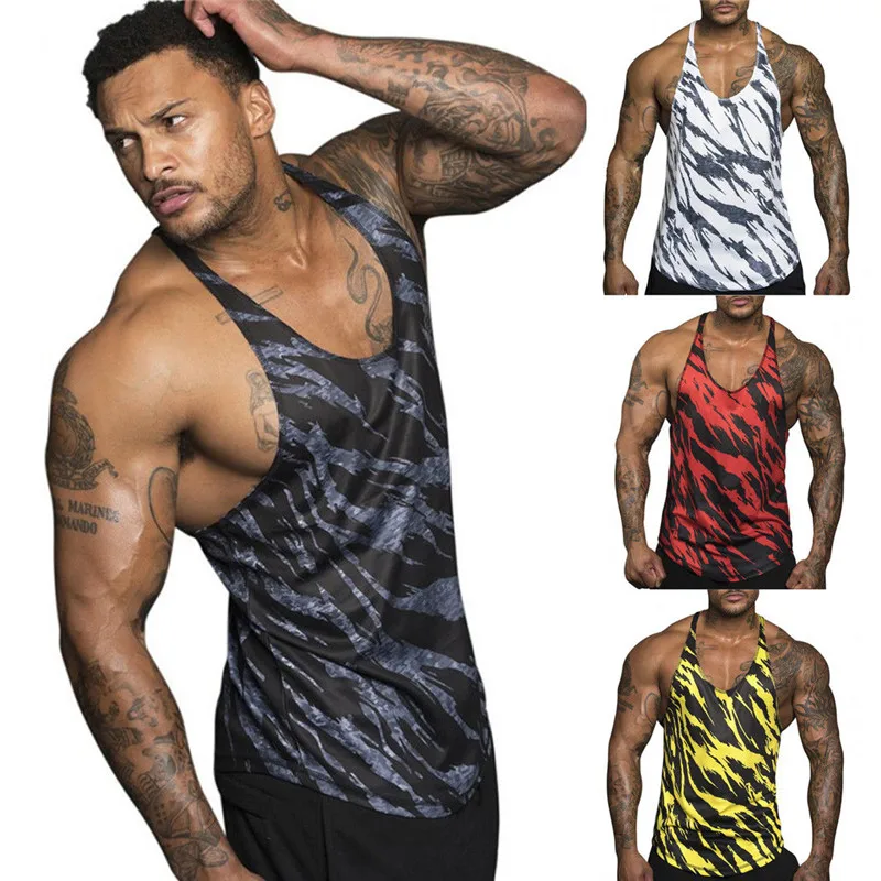 Men Muscle Training Tanks printed Sport Tanks sleeveless Undershirt Tank Top Gym Tee Shirt Bodybuilding Fitness Vest 4 colors
Men Muscle Training Tanks printed Sport Tanks sleeveless Undershirt Tank Top Gym Tee Shirt Bodybuilding Fitness Vest 4 colors