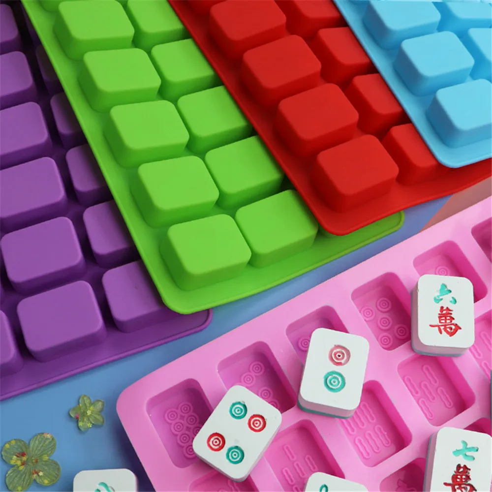 1PCS Food Grade Mahjong Chocolate Mold Silicone Cake Chocolate Soap Pudding Candy Ice Cookie Biscuit Mold Mould Pan Bakeware
1PCS Food Grade Mahjong Chocolate Mold Silicone Cake Chocolate Soap Pudding Candy Ice Cookie Biscuit Mold Mould Pan Bakeware