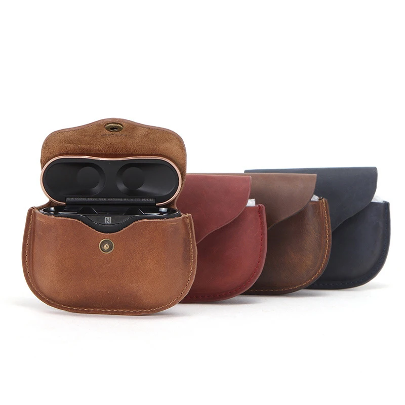 1* Leather Protective Earphone Case Storage Box for Sony WF-1000XM3 Headset Case Portable Leather Case Bluetooth Wireless Cover
1* Leather Protective Earphone Case Storage Box for Sony WF-1000XM3 Headset Case Portable Leather Case Bluetooth Wireless Cover