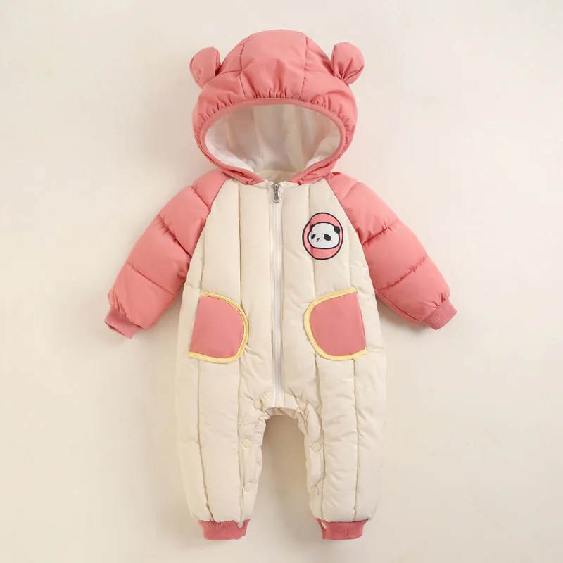 New Born Boys Girls Jumpsuit Baby Romper Winter Overall For Children Infant Down Cotton Thicken Clothes Hooded Baby Costume
New Born Boys Girls Jumpsuit Baby Romper Winter Overall For Children Infant Down Cotton Thicken Clothes Hooded Baby Costume