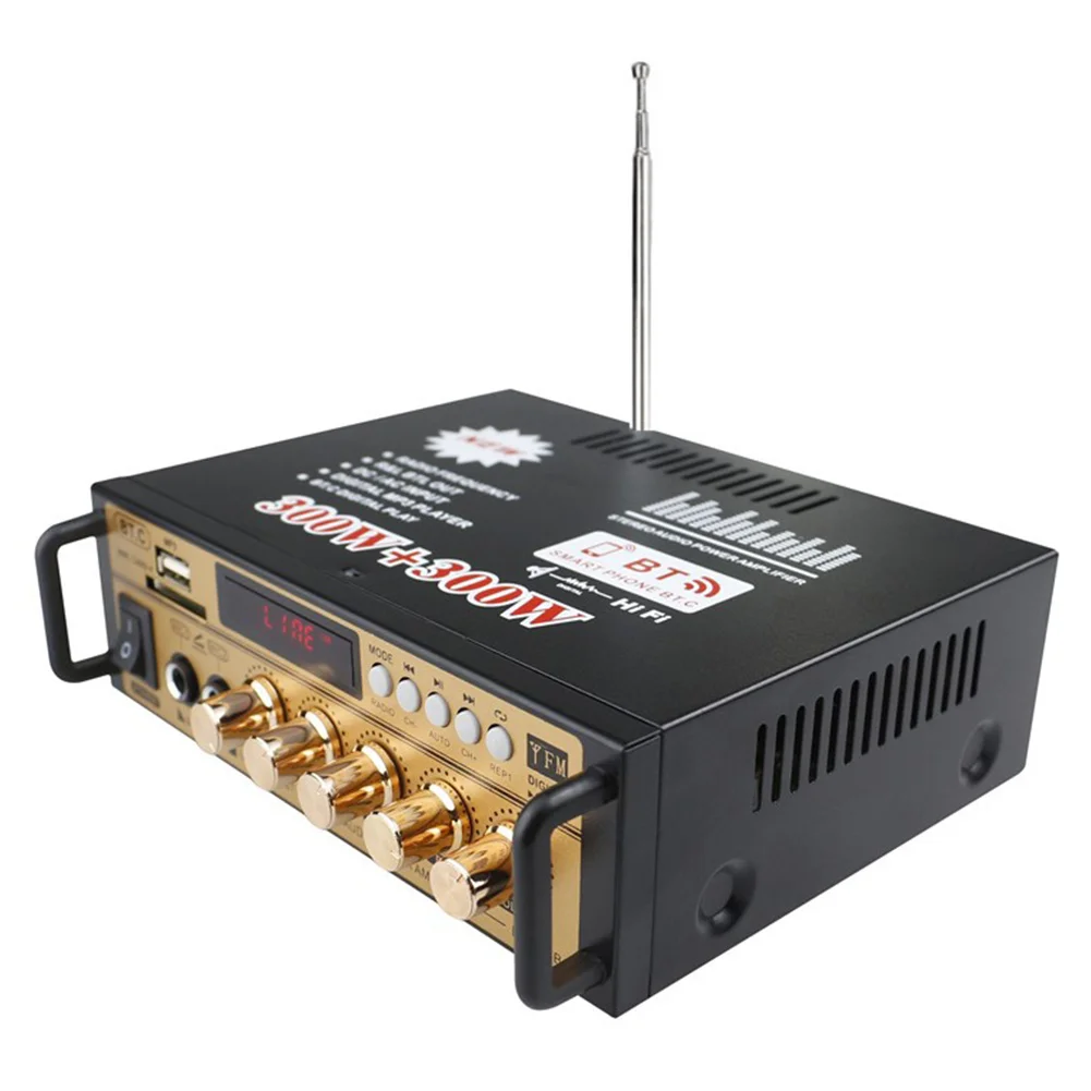 198BT Bluetooth-compatible Speaker Power Amplifier Board DC 12V 220V 30W + 30W Theater Audio Stereo Music Player Sound Card AMP
198BT Bluetooth-compatible Speaker Power Amplifier Board DC 12V 220V 30W + 30W Theater Audio Stereo Music Player Sound Card AMP