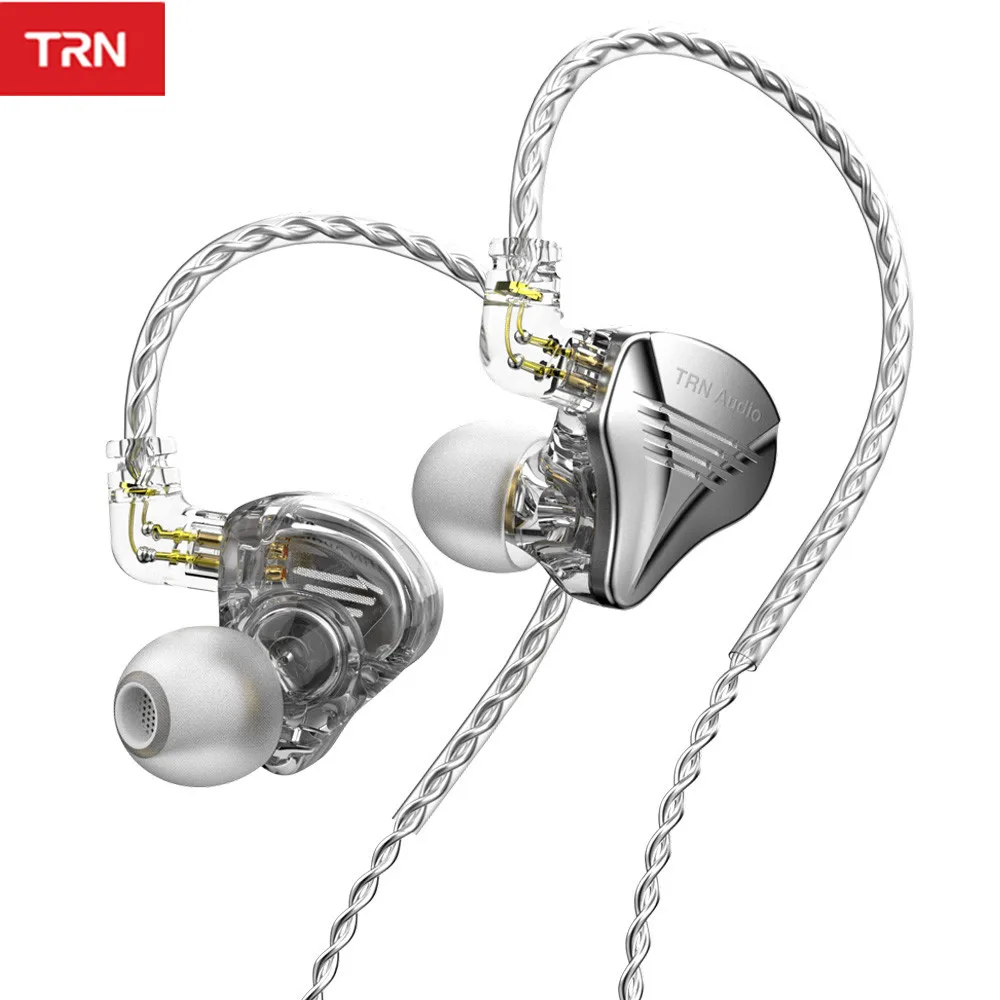 TRN TA2 Knowles 2BA + 1DD Гибридный привод наушники HiFi музыка спортивные гарнитура съемный