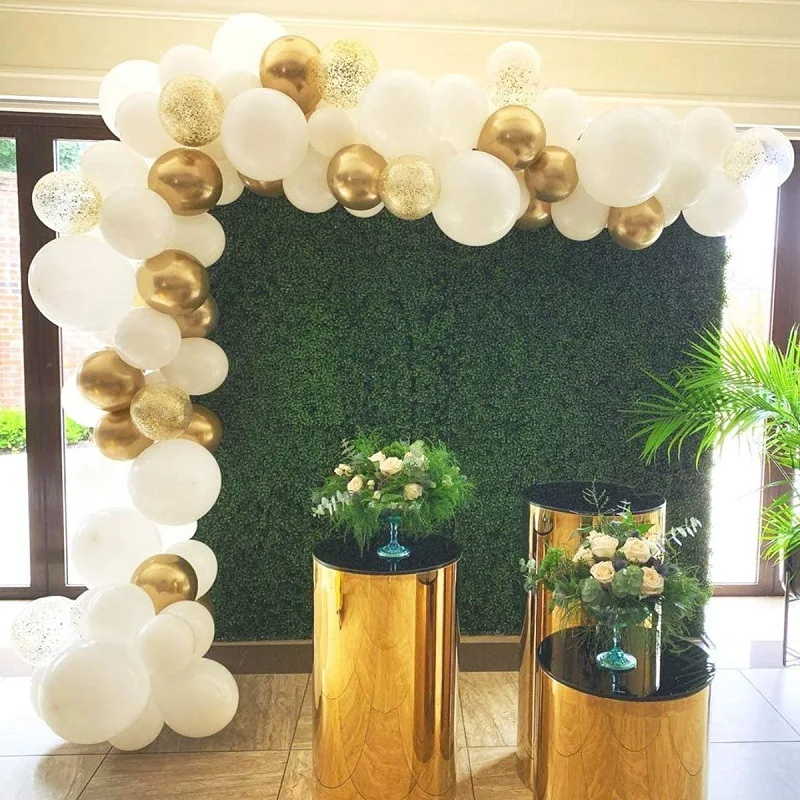 102 Pcs White Gold Party Themed Balloon Garland Set Hawaiian Balloon Set Girl Boy Birthday Wedding Decoration
102 Pcs White Gold Party Themed Balloon Garland Set Hawaiian Balloon Set Girl Boy Birthday Wedding Decoration