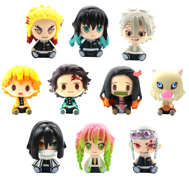 Demon Slayer Anime Action Figures KamadoTanjirou Nezuko Kimetsu No Yaiba Inosuke Zenitsu Collectible Dolls Movie Model Toys
Demon Slayer Anime Action Figures KamadoTanjirou Nezuko Kimetsu No Yaiba Inosuke Zenitsu Collectible Dolls Movie Model Toys