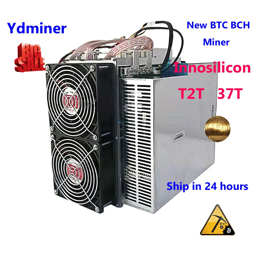 Новый асик майнер INNOSILICON T2T 37T bitcoin BTC BCH биткоин mining минералы лучше чем ANTMINER s9j s11 s15
