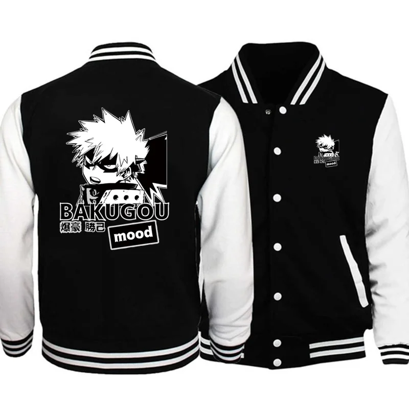 Boku No Hero Academia Baseball Jacket Capless Uniform Loose Hoodie Tops Casual Coat
Boku No Hero Academia Baseball Jacket Capless Uniform Loose Hoodie Tops Casual Coat