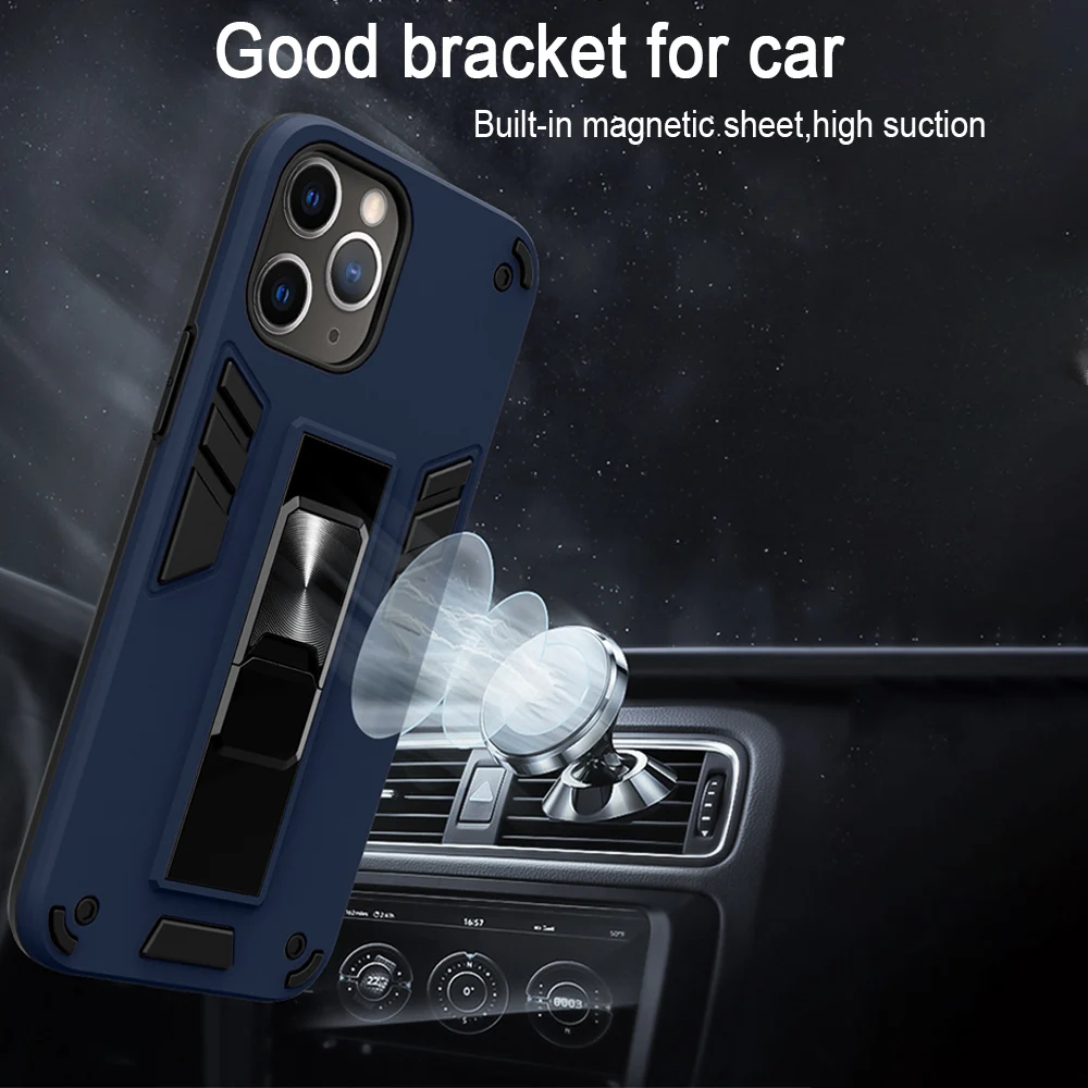 Colorplus Dual Layer Shockproof Phone Case with Holder For iphone 6G 7P 8P 8G X XR XS Max TPU Lens Protection Cover Shell
Colorplus Dual Layer Shockproof Phone Case with Holder For iphone 6G 7P 8P 8G X XR XS Max TPU Lens Protection Cover Shell