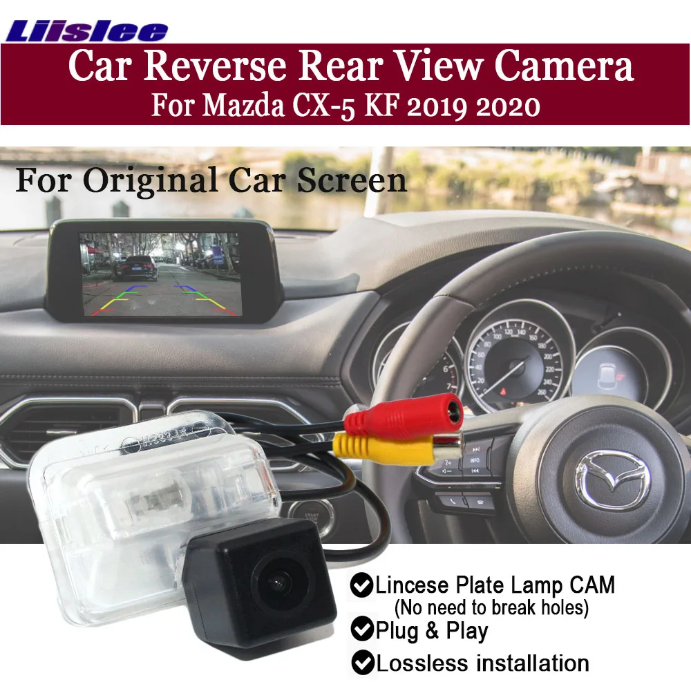 Car Reverse Rear View Camera For Mazda CX-5 KF CX 5 2016 2019 2020 Accessories Compatible Original Screen Back Up Adapter
Car Reverse Rear View Camera For Mazda CX-5 KF CX 5 2016 2019 2020 Accessories Compatible Original Screen Back Up Adapter