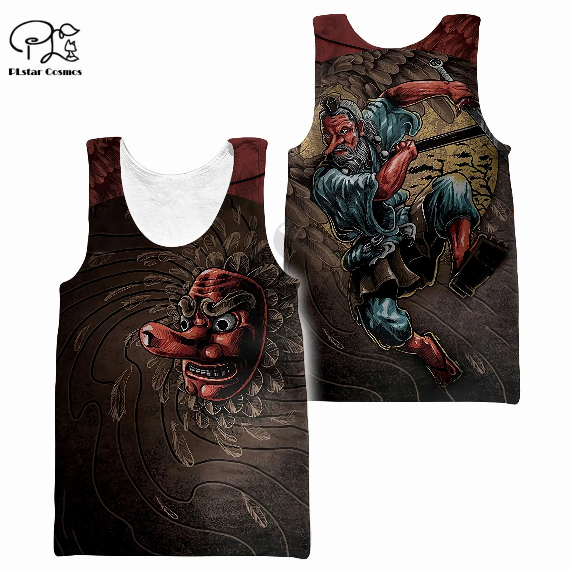 PLstar Cosmos 3DPrinted Newfashion Samurai Art Tattoo Funny Harajuku Tank Top Vest Unique Unisex Men/Women Sleeveless Style-1
PLstar Cosmos 3DPrinted Newfashion Samurai Art Tattoo Funny Harajuku Tank Top Vest Unique Unisex Men/Women Sleeveless Style-1