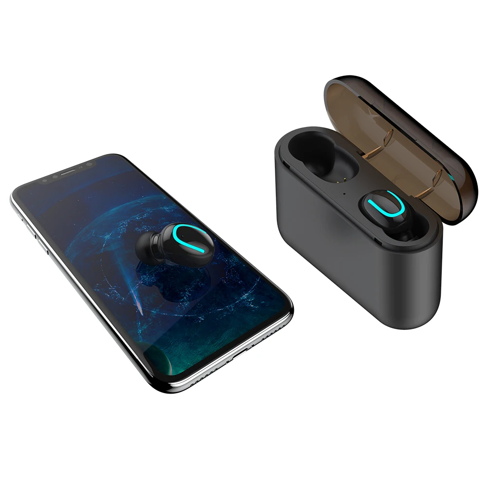 Спортивные Bluetooth-наушники HBQ-Q32 TWS Аурикулярные наушники с зарядным чехлом |