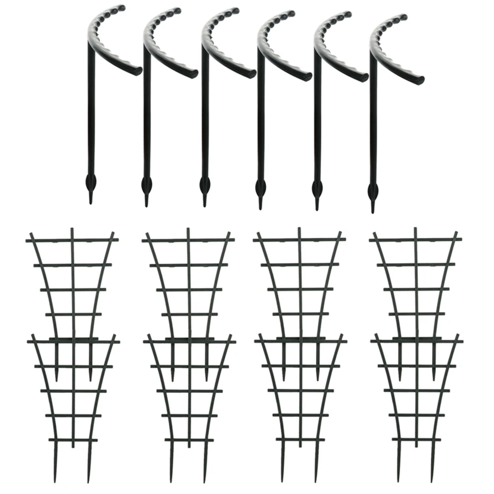 8 PCS Garden Plant Climbing Frame Supports Stakes Anti-fall Bracket Vegetables Mini Flowers Rack
8 PCS Garden Plant Climbing Frame Supports Stakes Anti-fall Bracket Vegetables Mini Flowers Rack