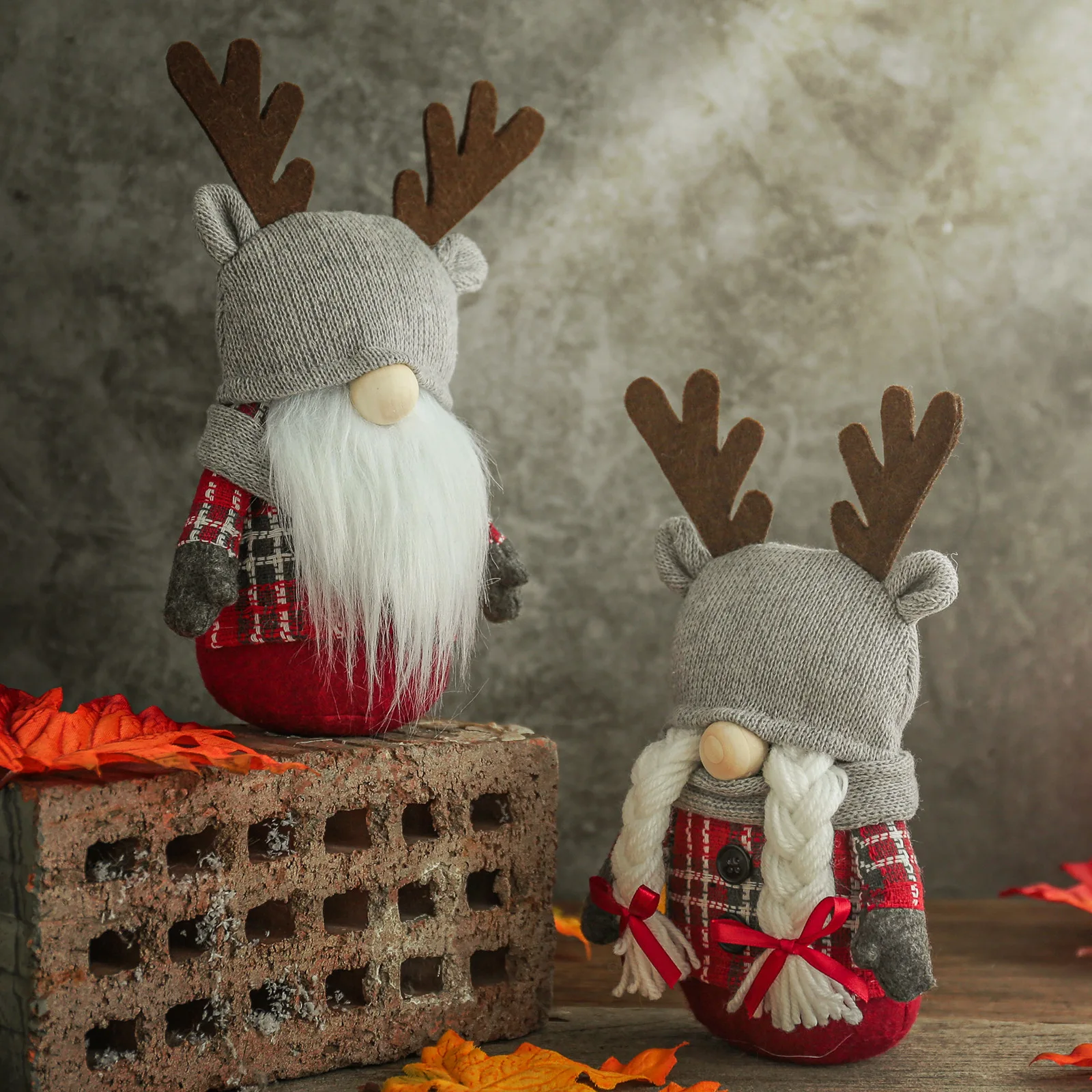 Christmas Antlers Dwarf Doll Plaid Faceless Doll Desktop Window Creative Gift Decoration Christmas Ornaments 2022 New Year
Christmas Antlers Dwarf Doll Plaid Faceless Doll Desktop Window Creative Gift Decoration Christmas Ornaments 2022 New Year