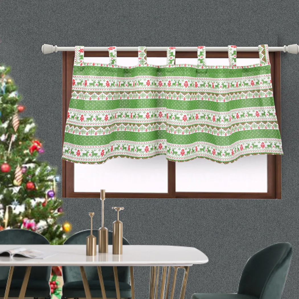 Merry Christmas Curtains Valance Santa Claus Fabric Xmas Hanging Kitchen Linen Curtain Home Decorations 2022 New Year
Merry Christmas Curtains Valance Santa Claus Fabric Xmas Hanging Kitchen Linen Curtain Home Decorations 2022 New Year