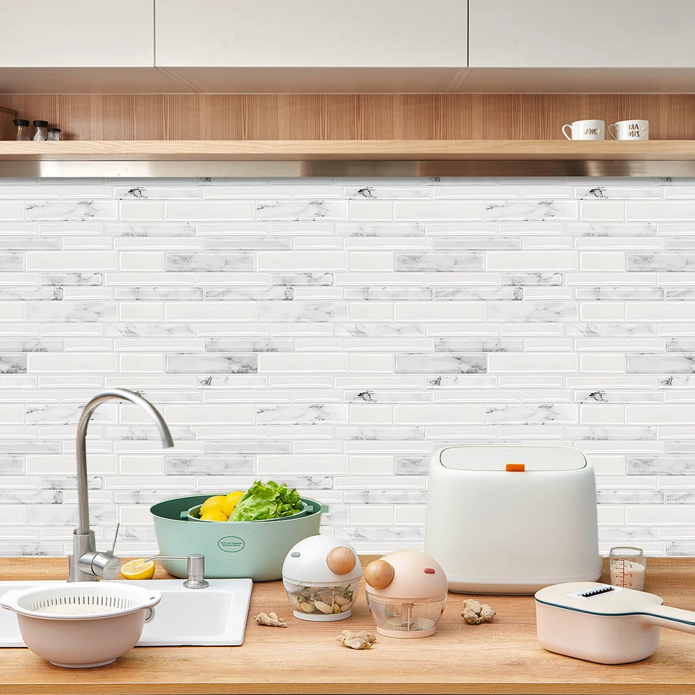 Waterproof Self Adhesive Mosaic Wall DIY Kitchen Bathroom Vinyl Wallpaper 3D Mosaic Tile Stickers
Waterproof Self Adhesive Mosaic Wall DIY Kitchen Bathroom Vinyl Wallpaper 3D Mosaic Tile Stickers