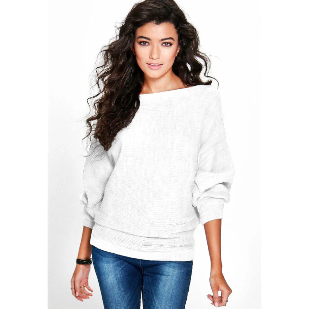 Knitting Sweater Pullovers Women Long Sleeve Outerwear Tops Batwing Sleeve Knitted Sweater Chic Female Casual Streetwear
Knitting Sweater Pullovers Women Long Sleeve Outerwear Tops Batwing Sleeve Knitted Sweater Chic Female Casual Streetwear
