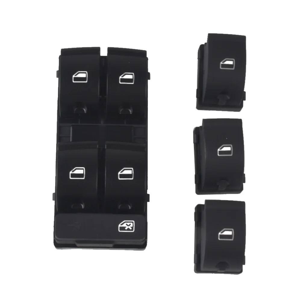 for Audi A4 B6 B7 RS4 Window Panel Switches Master Electric Power Passenger Side button for SEAT Exeo 8E0959851 8E0959855
for Audi A4 B6 B7 RS4 Window Panel Switches Master Electric Power Passenger Side button for SEAT Exeo 8E0959851 8E0959855