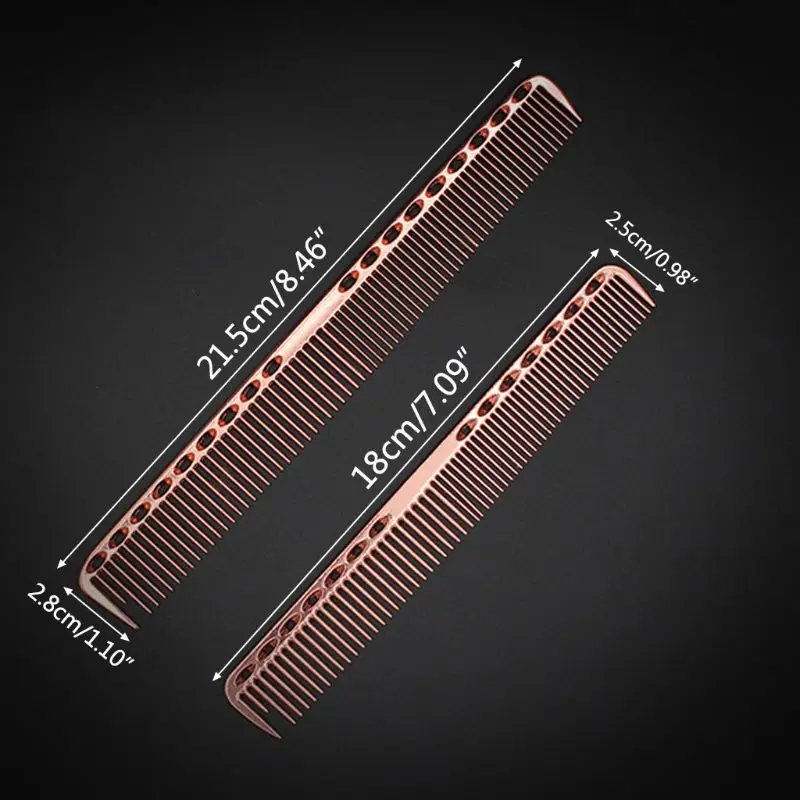 Hair Brush Men Women Aluminum Metal Cutting Comb Hair Hairdressing & Barbers Salon Combs Professional Barbers Hairbrush
Hair Brush Men Women Aluminum Metal Cutting Comb Hair Hairdressing & Barbers Salon Combs Professional Barbers Hairbrush