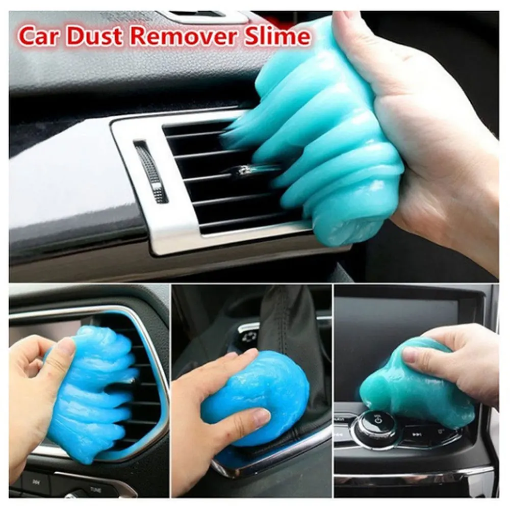 Vehemo Car Cleaning Interior Auto Dashboard Crystal Mud Soft Glue Gum Air Outlet Dust Dirt Cleaner | Автомобили и мотоциклы