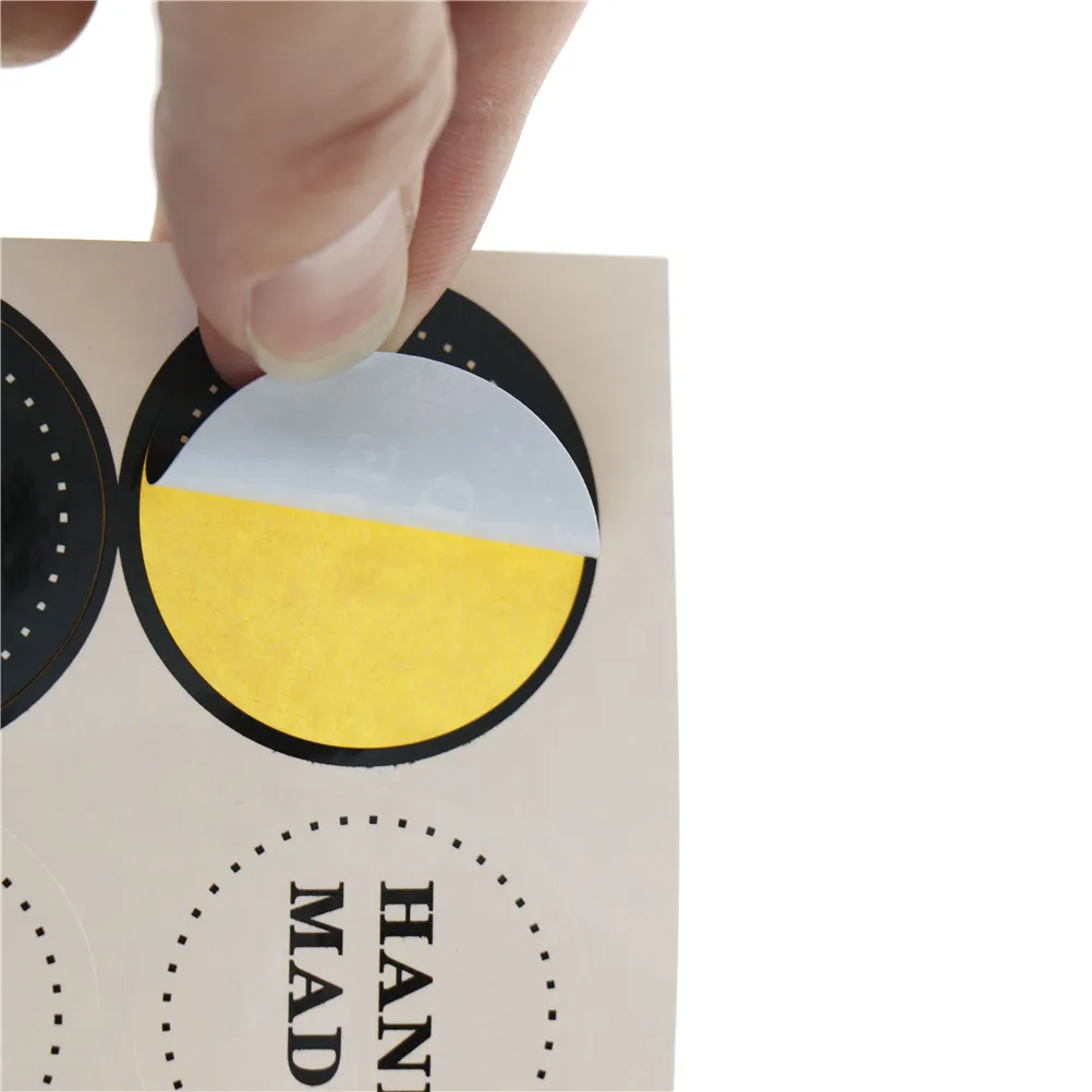 80pcs White And Black Handmade Round Paper Sticker For Handmade Product DIY Paper Label Gift Seal Sticker Dia 4cm
80pcs White And Black Handmade Round Paper Sticker For Handmade Product DIY Paper Label Gift Seal Sticker Dia 4cm