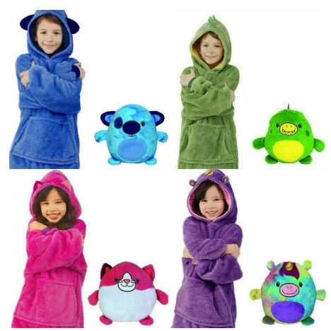 Kids Pets Hoodie Blanket Hoodie Children's Sweatshirt Pet Shaped Wearable Hoodie For Christmas Gift Dropshipping
Kids Pets Hoodie Blanket Hoodie Children's Sweatshirt Pet Shaped Wearable Hoodie For Christmas Gift Dropshipping