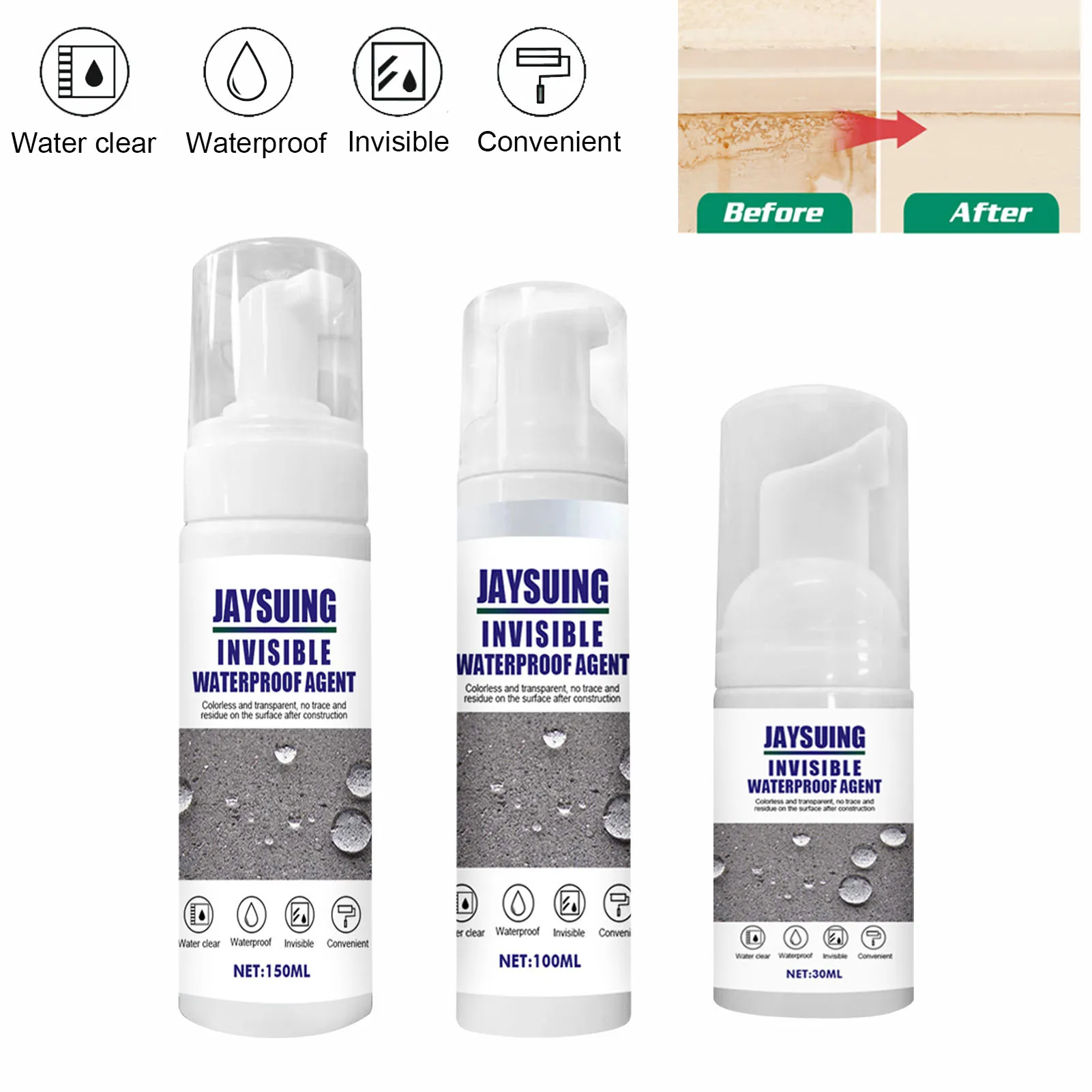 Ml Mighty Sealant Spray AntiLeaking Sealant Agent Leaktrapping Repair Spray Waterproof Glue Super Strong Bonding Spray Physical
Ml Mighty Sealant Spray AntiLeaking Sealant Agent Leaktrapping Repair Spray Waterproof Glue Super Strong Bonding Spray Physical