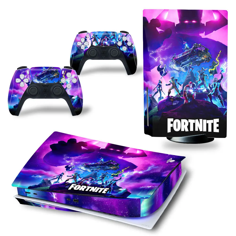 Fortnite for PS5 Screen Film Disk Viny Decal Sticker Console + 2 Controller Skin Sticker for Sony Playstation 5 Game Accessories
Fortnite for PS5 Screen Film Disk Viny Decal Sticker Console + 2 Controller Skin Sticker for Sony Playstation 5 Game Accessories