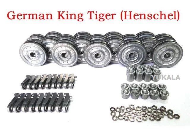 henglong 3888A-1 1/16 German King Tiger RC tank Upgrde parts Steel Gear box /Metal track/metal main gears/radio controller - купить по