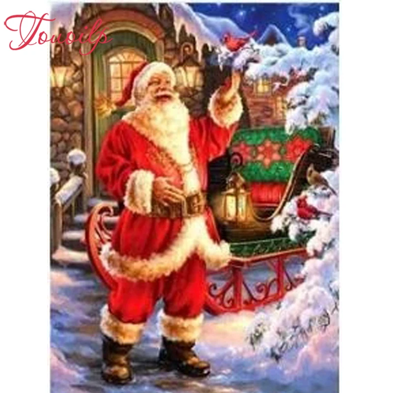 TOUOILP Full Square/Round Drill 5D DIY Diamond Painting"Kerstman Met Slee"Embroidery Cross Stitch 5D Home Decor Gift
TOUOILP Full Square/Round Drill 5D DIY Diamond Painting"Kerstman Met Slee"Embroidery Cross Stitch 5D Home Decor Gift