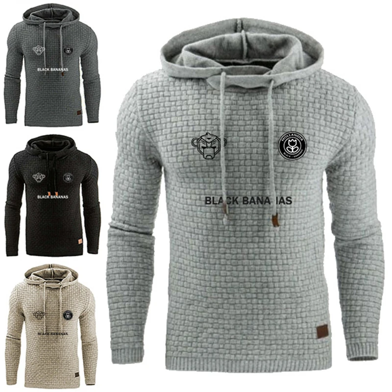 Men's Jacquard Hoodies Male Solid Long Sleeve Black Hooded Sweatshirts Casual Joggers Tops Hoody Style Bananas Man Tracksuit
Men's Jacquard Hoodies Male Solid Long Sleeve Black Hooded Sweatshirts Casual Joggers Tops Hoody Style Bananas Man Tracksuit