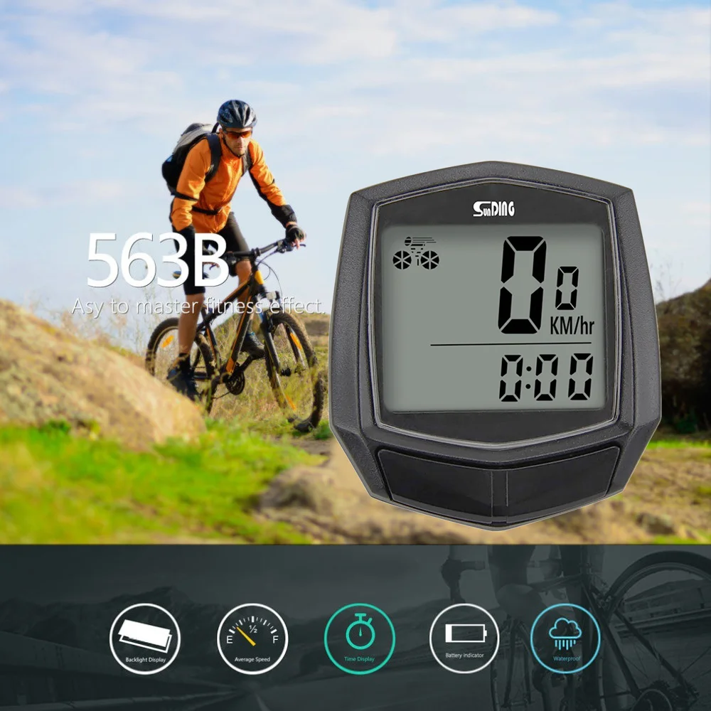 Waterproof Cycling Bike Wired Computer With LCD Digital Display Bicycle Odometer Speedometer Stopwatch Speed Counter Riding Part
Waterproof Cycling Bike Wired Computer With LCD Digital Display Bicycle Odometer Speedometer Stopwatch Speed Counter Riding Part