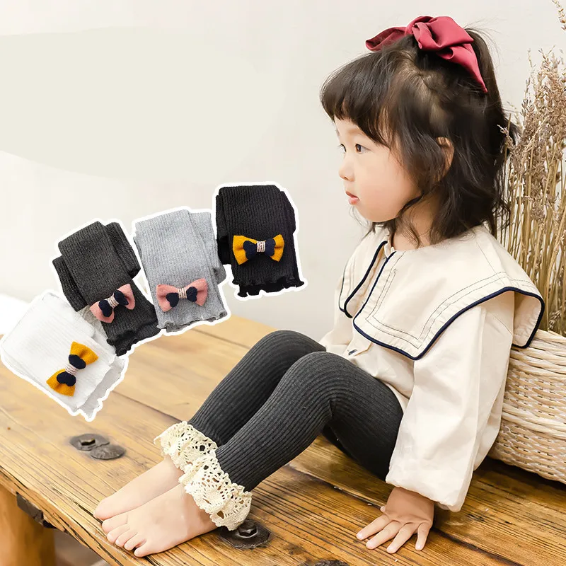 0-6Y Soft Cotton Girls Leggins Spring Autumn Cute Bowknot Toddler Baby Skinny Pants Solid Color Ruffle Lace Leggings For Girls
0-6Y Soft Cotton Girls Leggins Spring Autumn Cute Bowknot Toddler Baby Skinny Pants Solid Color Ruffle Lace Leggings For Girls