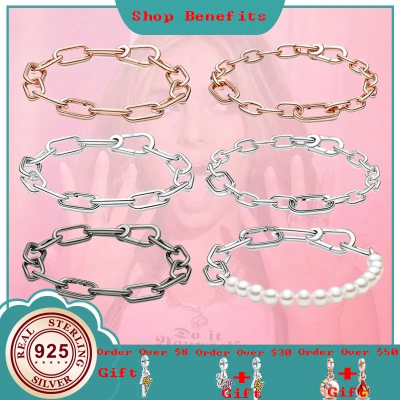 Top Selling New 925 Sterling Silver Me Pearl Original Pan Me Bracelet Fit Original Pandora Charm Bead
Top Selling New 925 Sterling Silver Me Pearl Original Pan Me Bracelet Fit Original Pandora Charm Bead