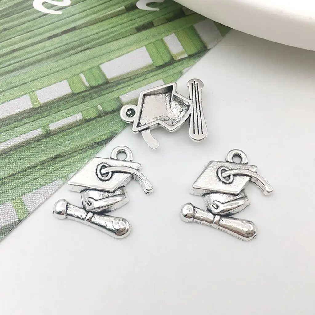 Doreen Box Vintage College Jewelry Charms Doctorial Hat Pendants DIY Making Earrings Jewelry Gifts 17mm x 17mm, 1Set( 70PCs/Set)
Doreen Box Vintage College Jewelry Charms Doctorial Hat Pendants DIY Making Earrings Jewelry Gifts 17mm x 17mm, 1Set( 70PCs/Set)