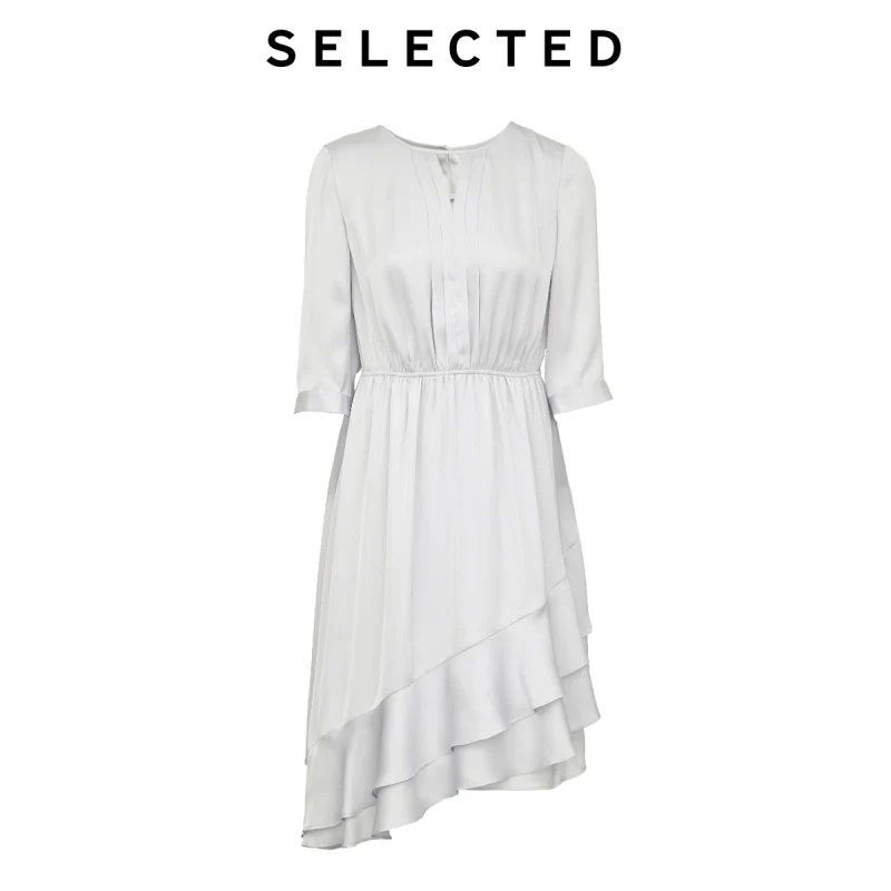 SELECTED Women's Commute Slim Fit Elbow Sleeves Elegant Dress SIG|41932J514
SELECTED Women's Commute Slim Fit Elbow Sleeves Elegant Dress SIG|41932J514