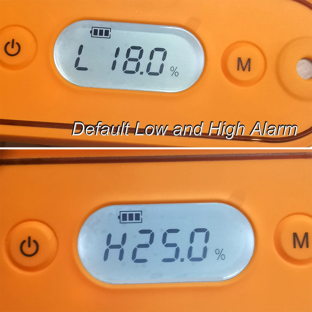 110x45x32mm auto-calibrated oxygen detector portable oxygen monitor with visual audible and vibrating alarm, 30%vol range
110x45x32mm auto-calibrated oxygen detector portable oxygen monitor with visual audible and vibrating alarm, 30%vol range