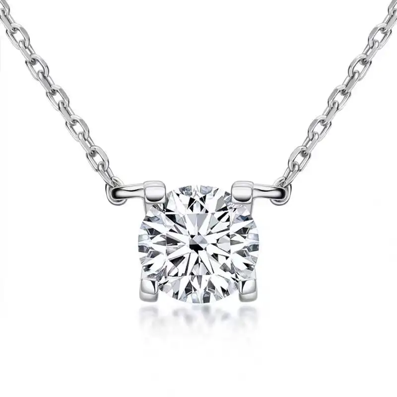 Trendy 0.8 Carat D Color Moissanite Pendant Necklace for Women 925 Sterling Silver Bull Head Design Gra Moissanite Necklace Gift
Trendy 0.8 Carat D Color Moissanite Pendant Necklace for Women 925 Sterling Silver Bull Head Design Gra Moissanite Necklace Gift