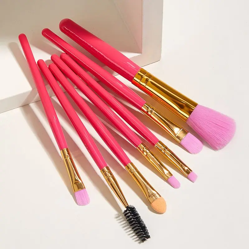 7 Makeup Brushesset, Pink Gold, Mini, Eye Shadow Brush, Eyelash Brush, Beauty Tools LZDLKDR Makeup Brushes Tools
7 Makeup Brushesset, Pink Gold, Mini, Eye Shadow Brush, Eyelash Brush, Beauty Tools LZDLKDR Makeup Brushes Tools