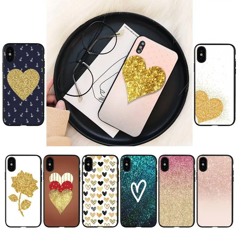 Gold Rose Love heart Phone Case For iPhone 8 7 6 6S Plus 5 5S SE 2020 12pro max XR X XS MAX 11 case
Gold Rose Love heart Phone Case For iPhone 8 7 6 6S Plus 5 5S SE 2020 12pro max XR X XS MAX 11 case