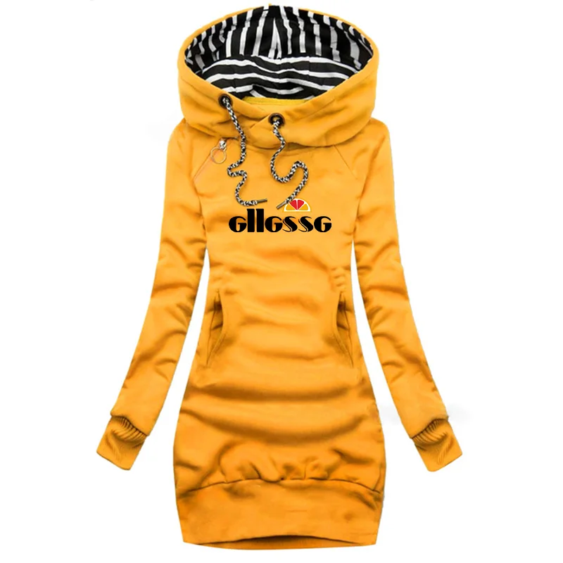 2021 New Autumn Long Hoodies Women Dresses Casual Pocket Long Sleeve Hooded Sweatshirts Lemon Oversized Pullover Hoodie Dress
2021 New Autumn Long Hoodies Women Dresses Casual Pocket Long Sleeve Hooded Sweatshirts Lemon Oversized Pullover Hoodie Dress