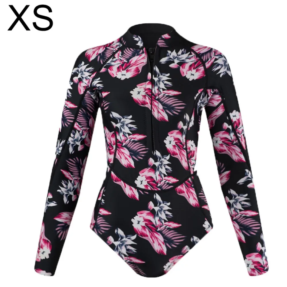 Women Wetsuit XS/S/M/L/XL Long Sleeves Sun Protection Swimsuit Winter Keep Warm 2mm Neoprene Swimwear for Diving Snorkeling
Women Wetsuit XS/S/M/L/XL Long Sleeves Sun Protection Swimsuit Winter Keep Warm 2mm Neoprene Swimwear for Diving Snorkeling
