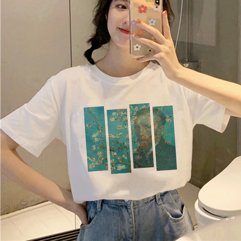 Harajuku Van Gogh Funny T Shirt Women Ullzang 90s Aesthetic T-shirt Graphic Grunge Korean Style Tshirt Oil Art Top Tees Female
Harajuku Van Gogh Funny T Shirt Women Ullzang 90s Aesthetic T-shirt Graphic Grunge Korean Style Tshirt Oil Art Top Tees Female