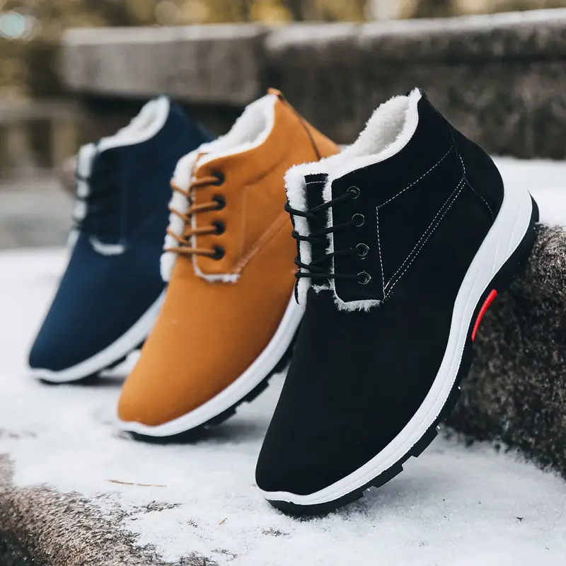 New Winter Snow Boots Comfortable Warm Boots Ankle boots Wear-resistant Cotton Shoes Men snow boots velvet Ankle boots
New Winter Snow Boots Comfortable Warm Boots Ankle boots Wear-resistant Cotton Shoes Men snow boots velvet Ankle boots